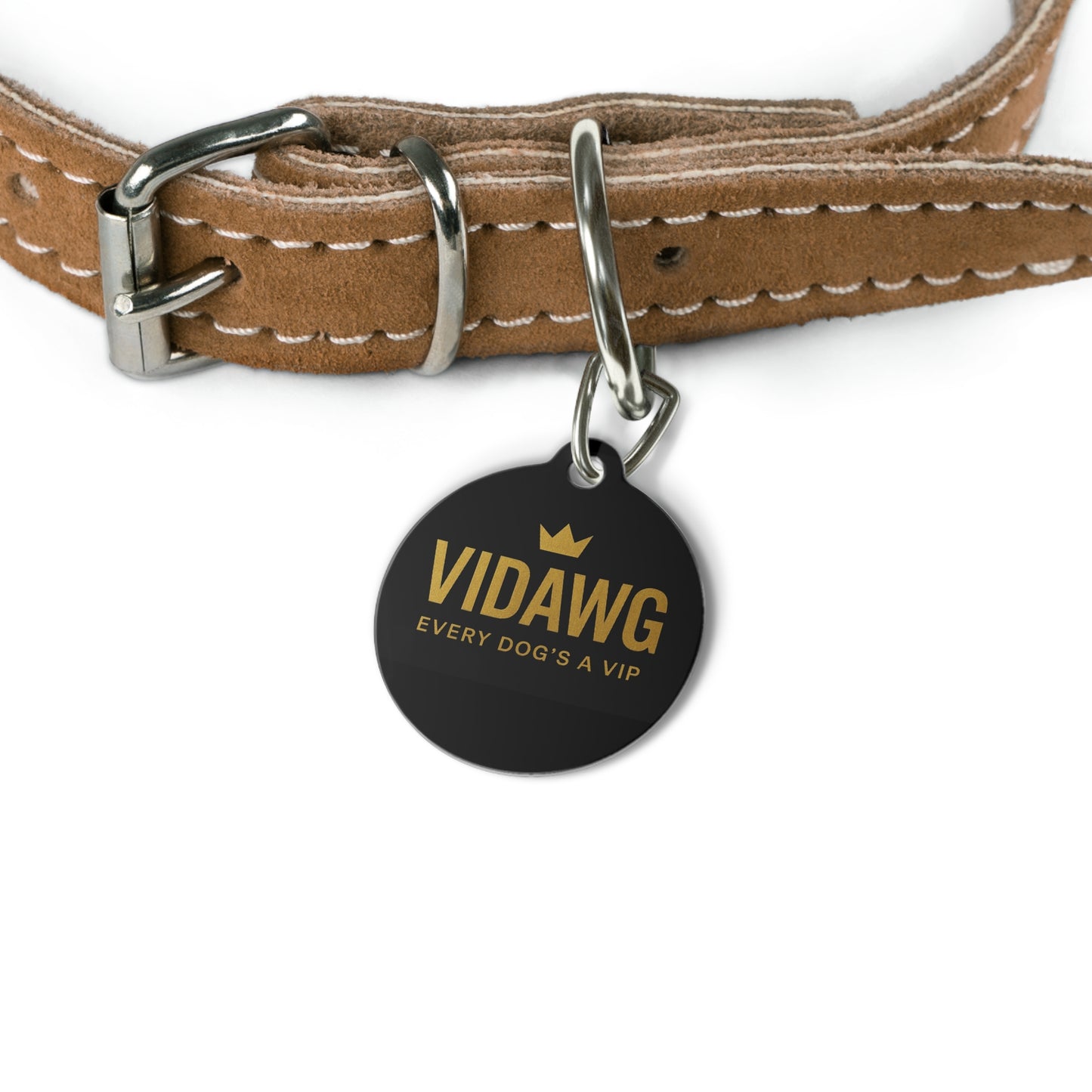 Personalized Pet Tag | VIDAWG 'Every Dog's a VIP' | Custom Dog ID Tag, Pet Accessories, Gifts for Pet Lovers, Dog Tag, Pet Ownership