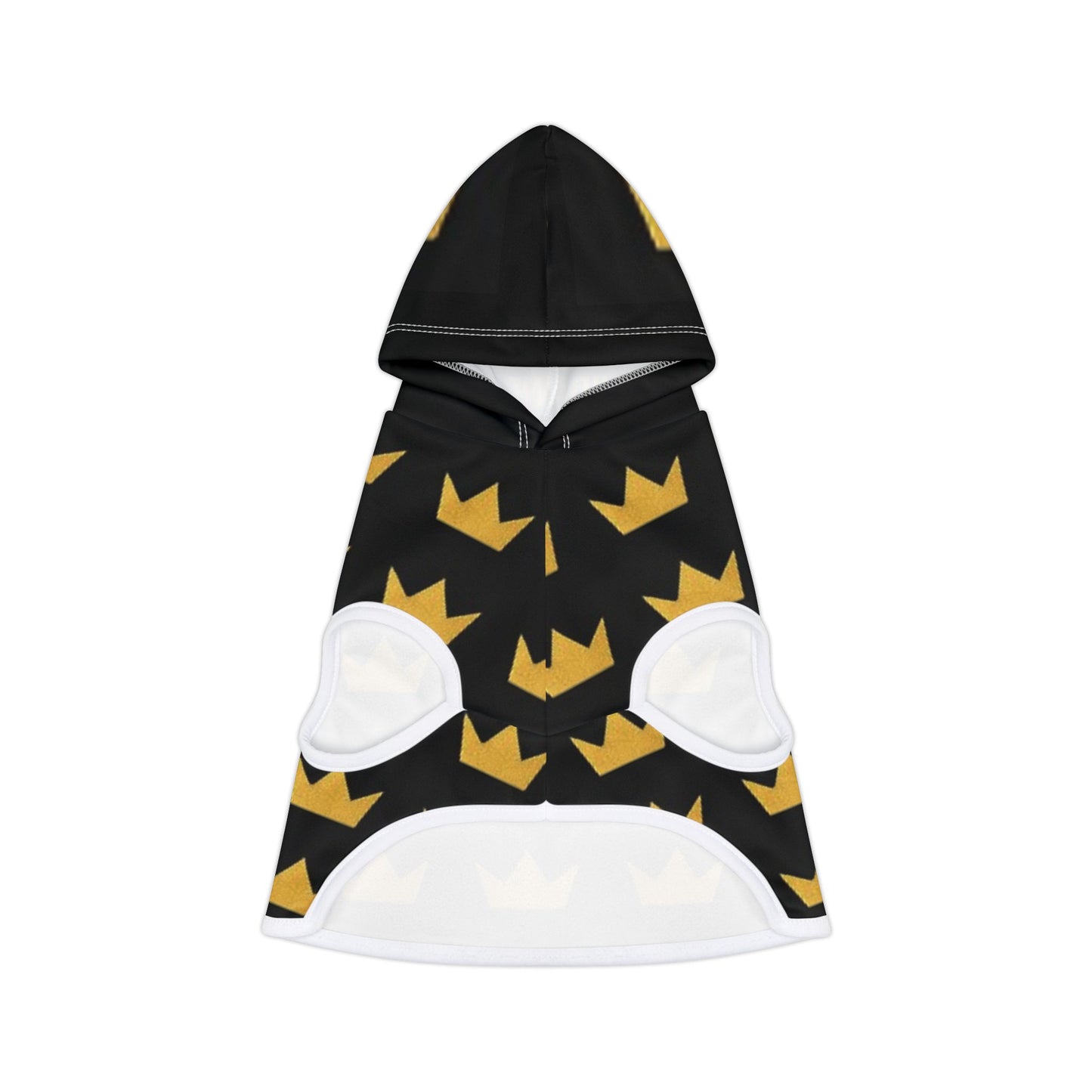 Royal Pet Hoodie with Crown Design, Dog Apparel, Cat Hoodie, Stylish Pet Clothing, Perfect for Pets, Gifts for Pet Lovers