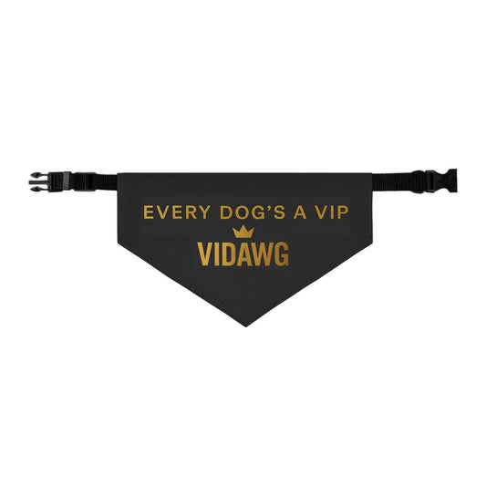 Stylish Pet Bandana Collar - "Every Dog's a VIP" - Perfect for Dog Lovers, Gifts, Celebrations, and Everyday Wear, Custom Pet [...]